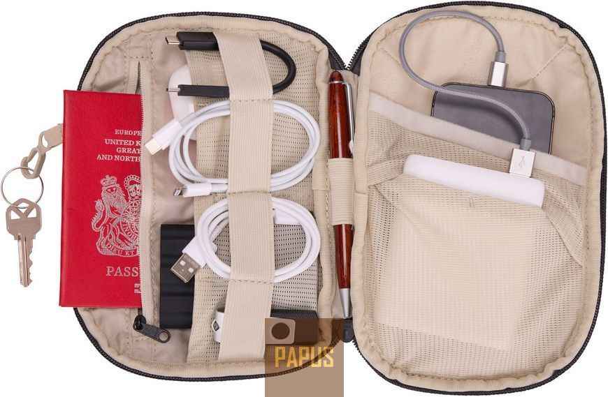 Органайзер Thule Subterra 2 Powershuttle Electronics Organizer Medium (Vetiver Gray) (TH 3205042) TH 3205042 фото