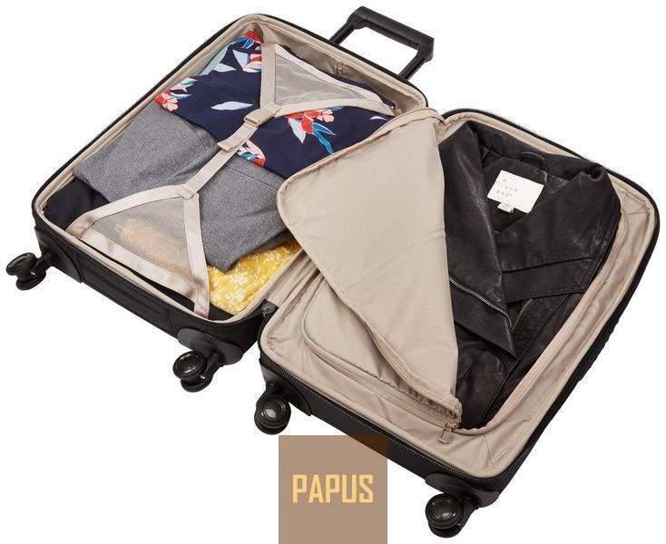 Чемодан на колесах Thule Spira Carry-On Spinner with Shoes Bag (Black) 3204143 (TH 3204143) TH 3204143 фото