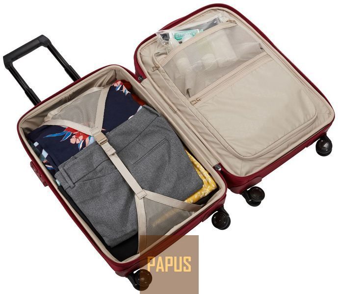 Валіза на колесах Thule Spira Carry-On Spinner with Shoes Bag (Rio Red) (TH 3204145) TH 3204145 фото